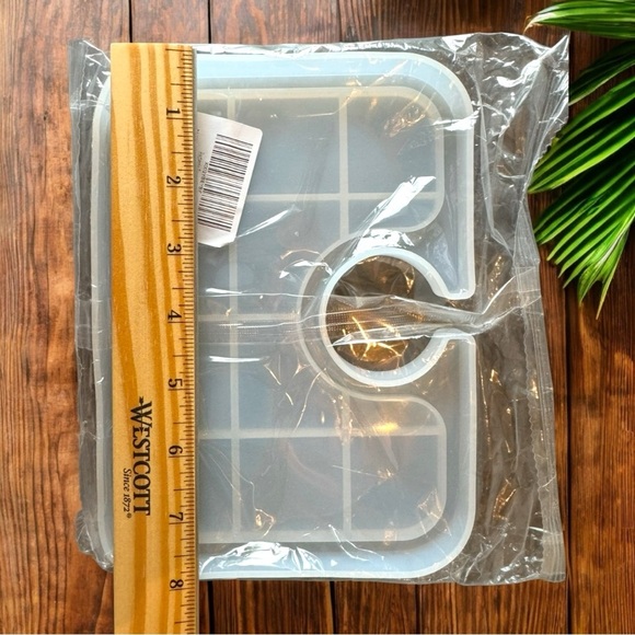 Silicone Resin Mold - Wine Glass Holder Tray - NEW - Picture 2 of 4